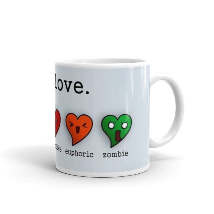 Luvkushcart Valentine Day Special Is Just Love Sublimation Print Coffee Mug (320ml) | Save 33% - Rajasthan Living 5