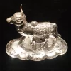 Silver Kamdhenu Cow Vintage sculpture | Save 33% - Rajasthan Living 12