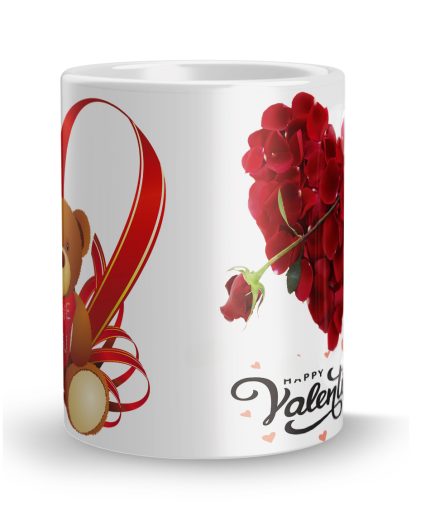 Luvkushcart Taddy Lover Valetinday Sublimation Print Coffee Mug (320ml) | Save 33% - Rajasthan Living 3
