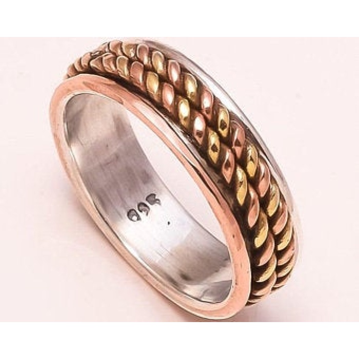 Spinner Ring, Fidget Ring, Anxiety Ring, Women Ring | Save 33% - Rajasthan Living 5