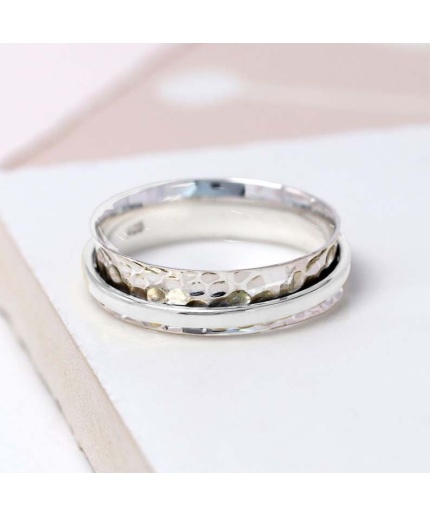 Spinning Ring, 925 Sterling Silver Ring | Save 33% - Rajasthan Living