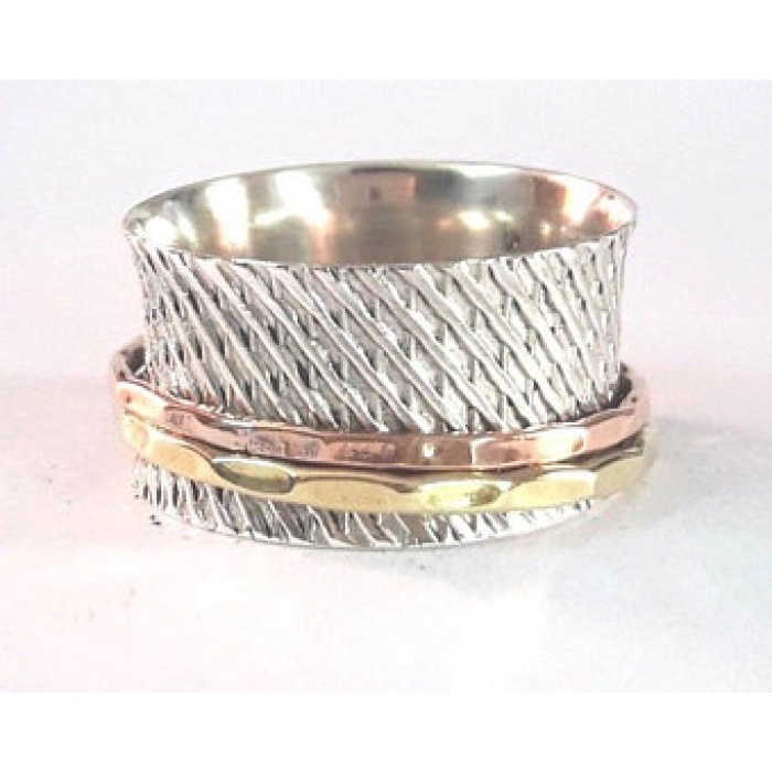 Sterling Silver Ring, Statement Ring, Fidget Ring | Save 33% - Rajasthan Living 5