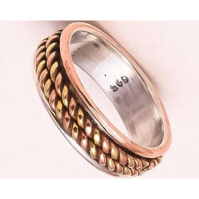 Spinner Ring, Fidget Ring, Anxiety Ring, Women Ring | Save 33% - Rajasthan Living 6