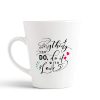 Aj Prints Everything You do, do it with Love Quotes Conical Coffee Mug- Best Gift idea for Everyone ? 12Oz White | Save 33% - Rajasthan Living 9