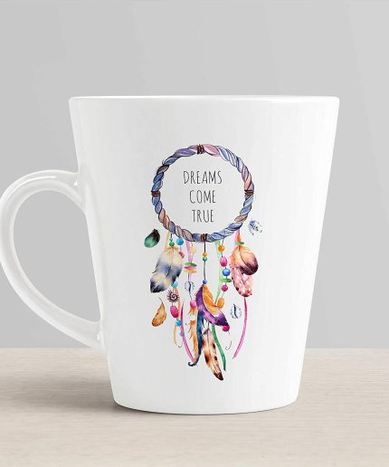 Aj Prints Dreams Come True Conical Coffee Mug- Beautiful Dream Catcher Tea Cup- 120z Milk Mug Gift for His/Her | Save 33% - Rajasthan Living 7