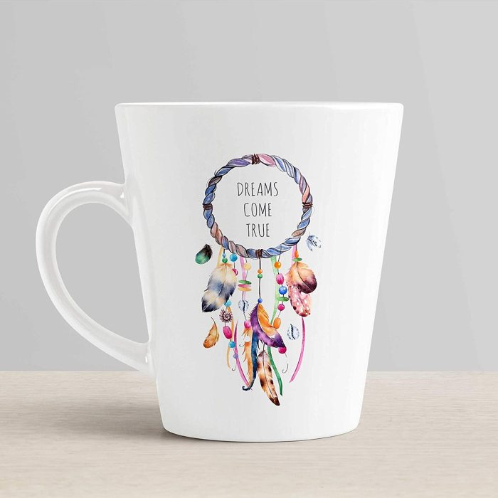 Aj Prints Dreams Come True Conical Coffee Mug- Beautiful Dream Catcher Tea Cup- 120z Milk Mug Gift for His/Her | Save 33% - Rajasthan Living 6