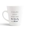 Aj Prints A Beautiful Person Always sees Beauty in Others Printed Conical Coffee Mug- 12Oz | Save 33% - Rajasthan Living 9