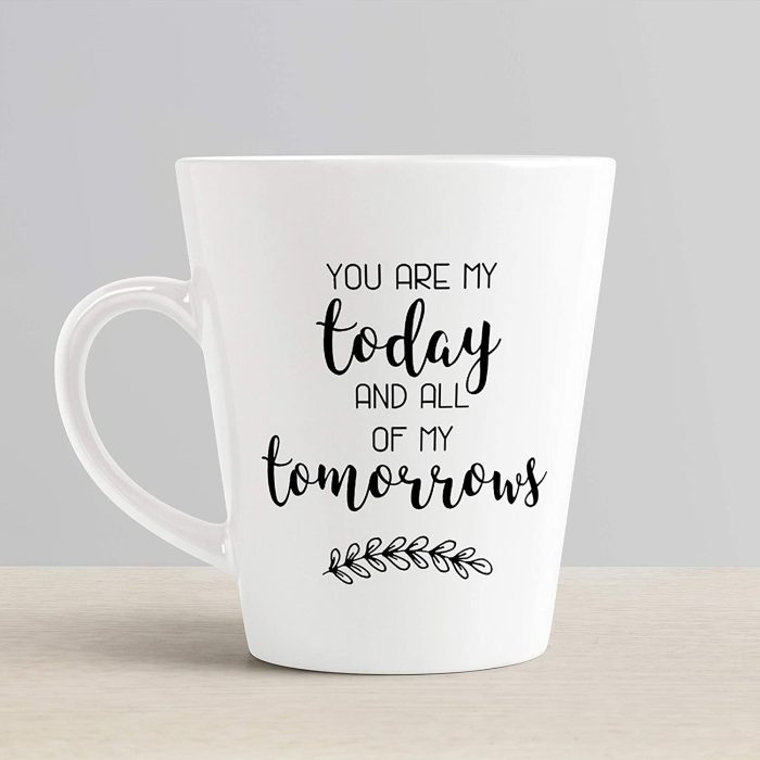 Aj Prints Love Quotes Printed Conical Coffee Mug- Gift for Girlfriend. Boyfriend, Couple | Save 33% - Rajasthan Living 6