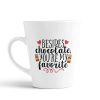 Aj Prints Besides Chocolate You’re My Favorite Conical Mug-Funny Mug- 12Oz Ceramic White Coffee Mug, Gift for Chocolate Lover | Save 33% - Rajasthan Living 9