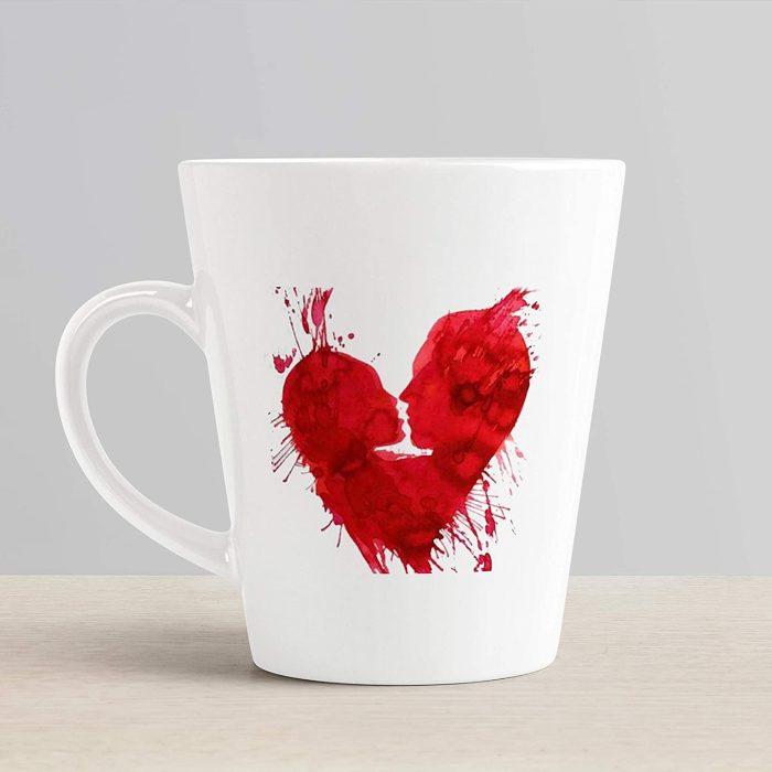 Aj Prints Cute Love Couple Printed Conical Coffee Mug- Perfect Matching Mugs for Valentines Day Husband, Wife | Save 33% - Rajasthan Living 6