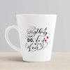 Aj Prints Everything You do, do it with Love Quotes Conical Coffee Mug- Best Gift idea for Everyone ? 12Oz White | Save 33% - Rajasthan Living 10