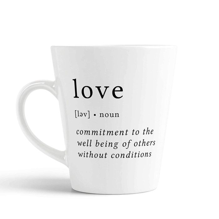 Aj Prints Meaning of Love Latte Coffee Mug Ceramic Novelty Mug/Cup Gift for Him/Her 12oz | Save 33% - Rajasthan Living 5
