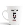 Aj Prints Zindagi Rude Phir Bhi Hum Dude Funny Quote Conical Coffee Mug- 350ml Mug for Milk, Tea Gift for Friend, Boyfriend, Brother | Save 33% - Rajasthan Living 9