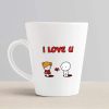 Aj Prints Love Quotes Conical Coffee Mug- I Love U Cute Love Cartoon Printed Mug- Gift for Couple | Save 33% - Rajasthan Living 10