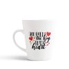 Aj Prints You Hold The Key to My Heart Printed Conical Coffee Mug- 12Oz Coffee Mug Gift for Him/Her | Save 33% - Rajasthan Living 9