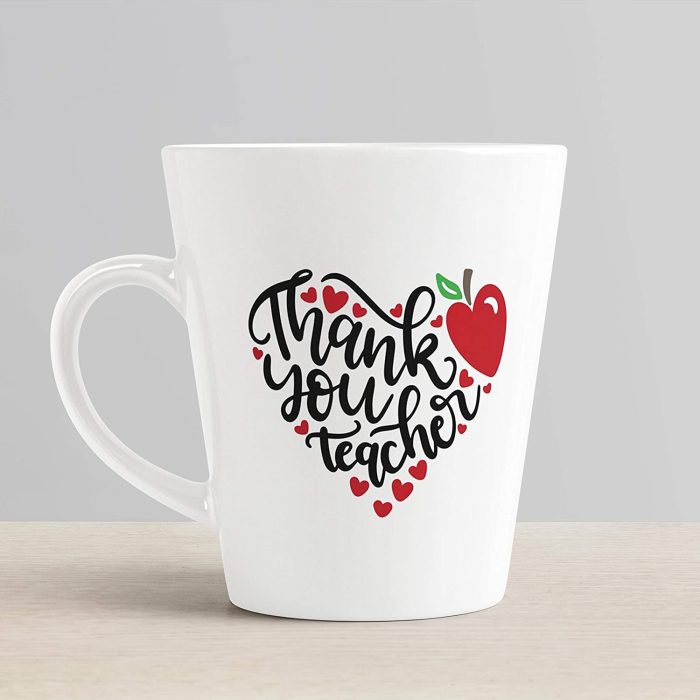 Aj Prints Teachers Day Quotes Conical Coffee Mug- Thank You Teacher Printed Coffee Mug | Save 33% - Rajasthan Living 6