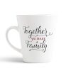 Aj Prints Together We Make A Family Printed Conical Coffee Mug- White 350ml Gift for Family | Save 33% - Rajasthan Living 9