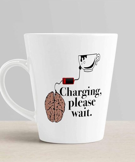 Aj Prints Charging, Please Wait Cute and Funny Ceramic Coffee Latte Mug White, 12oz | Save 33% - Rajasthan Living 3