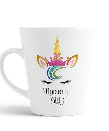 Aj Prints Beautiful Unicorn Head Printed Conical Coffee Mug-Tea Cup Best Birthday Gift for Unicorn Lover | Save 33% - Rajasthan Living