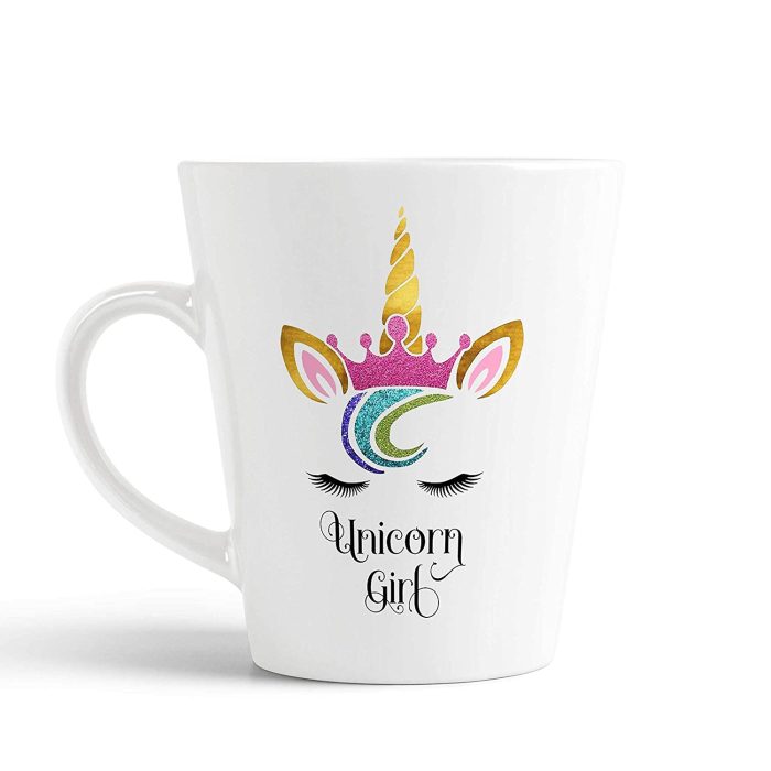 Aj Prints Beautiful Unicorn Head Printed Conical Coffee Mug-Tea Cup Best Birthday Gift for Unicorn Lover | Save 33% - Rajasthan Living 5