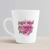 Aj Prints Motivational Quote Conical Coffee Mug- Positive Mind, Positive Vibes, Positive Life Printed Mug- White 350ml | Save 33% - Rajasthan Living 10