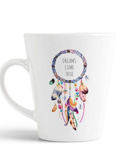 Aj Prints Dreams Come True Conical Coffee Mug- Beautiful Dream Catcher Tea Cup- 120z Milk Mug Gift for His/Her | Save 33% - Rajasthan Living 5