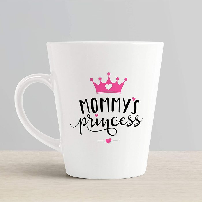 Aj Prints Mommy Princess Printed Conical Coffee Mug- 350ml Coffee Mug- Gift for Him/Her | Save 33% - Rajasthan Living 6