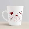 Aj Prints Valentine Special Printed Conical Coffee Mug- 350ml White Ceramic Mug- Gift for Him/Her | Save 33% - Rajasthan Living 10