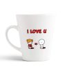 Aj Prints Love Quotes Conical Coffee Mug- I Love U Cute Love Cartoon Printed Mug- Gift for Couple | Save 33% - Rajasthan Living 9