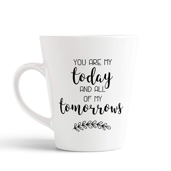 Aj Prints Love Quotes Printed Conical Coffee Mug- Gift for Girlfriend. Boyfriend, Couple | Save 33% - Rajasthan Living 5