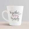 Aj Prints Together We Make A Family Printed Conical Coffee Mug- White 350ml Gift for Family | Save 33% - Rajasthan Living 10