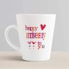 Aj Prints Happy Anniversary to You Cute Printed Conical Coffee Mug-350ml Milk Mug for Husband, Wife | Save 33% - Rajasthan Living 10