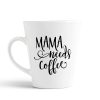 Aj Prints Mama Needs Coffee Mom Quote Conical Coffee Mug-350ml-White Ceramic Coffee/Tea Cup-Gift for Mom | Save 33% - Rajasthan Living 9