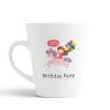 Aj Prints Come Join Us Birthday Party Printed Conical Coffee Mug- Birthday Quotes Mug- White | Save 33% - Rajasthan Living 9