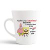 Aj Prints You’re My Bestfriend Because i Would Dare to be This Weird with Anyone Else Funny Cute Cartoon Printed Conical Coffee Mug/Tea Cup Gift for Friends | Save 33% - Rajasthan Living 9