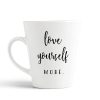 Aj Prints Love Yourself More – Motivational White Latte Coffee Mug A Great Gift Idea, 12 oz Ceramic Cup | Save 33% - Rajasthan Living 9