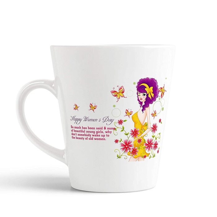 Aj Prints Women’s Day Theam Printed Conical Coffee Mug- 12Oz Mug Gift for Mom, Sister | Save 33% - Rajasthan Living 5