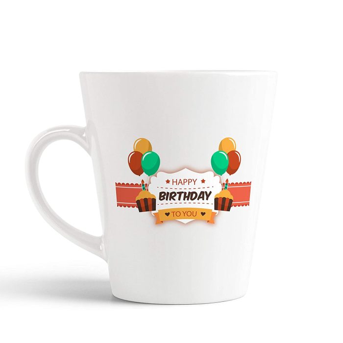 Aj Prints Happy Birthday Mug-Cute Printed Conical Coffee Mug/Milk Mug-White 12Oz Mug Gift for Birthday | Save 33% - Rajasthan Living 5