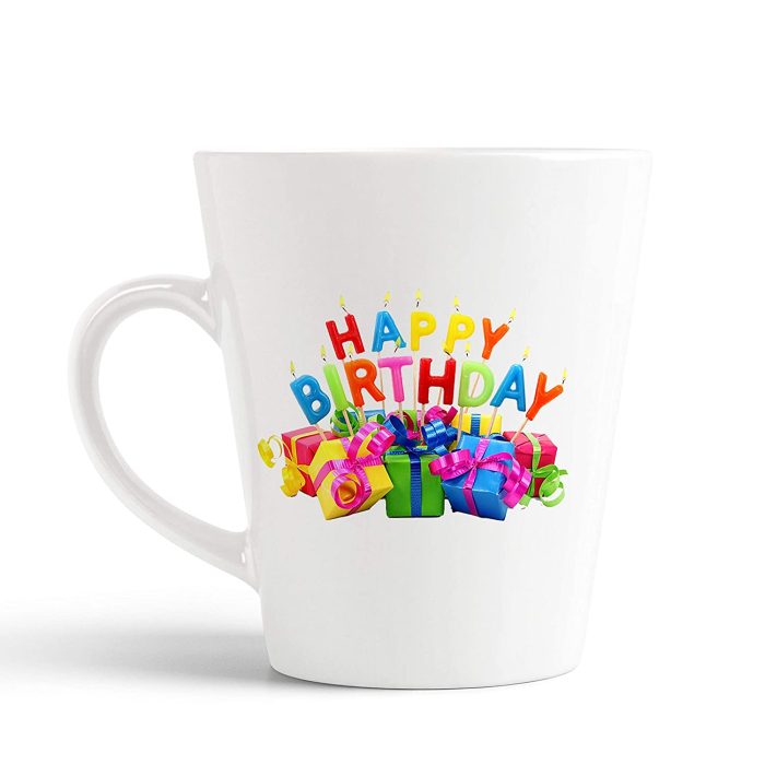Aj Prints Happy Birthday Quotes Printed Conical Coffee Mug- Gift for Birthday | Save 33% - Rajasthan Living 5