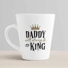 Aj Prints Daddy Will Always Be My King Quotes Conical Coffee Mug, Father and Daughter Gifts 350ml Tea Cup | Save 33% - Rajasthan Living 10