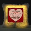 Vickvii Printed Happy Birthday My Love Every Day With You Is Special Led Cushion With Filler (38*38CM) | Save 33% - Rajasthan Living 8