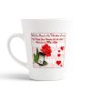 Aj Prints Conical Coffee Mug- Love Quotes Printed Coffee Mug- Gifts Happy Valentine Day | Save 33% - Rajasthan Living 9