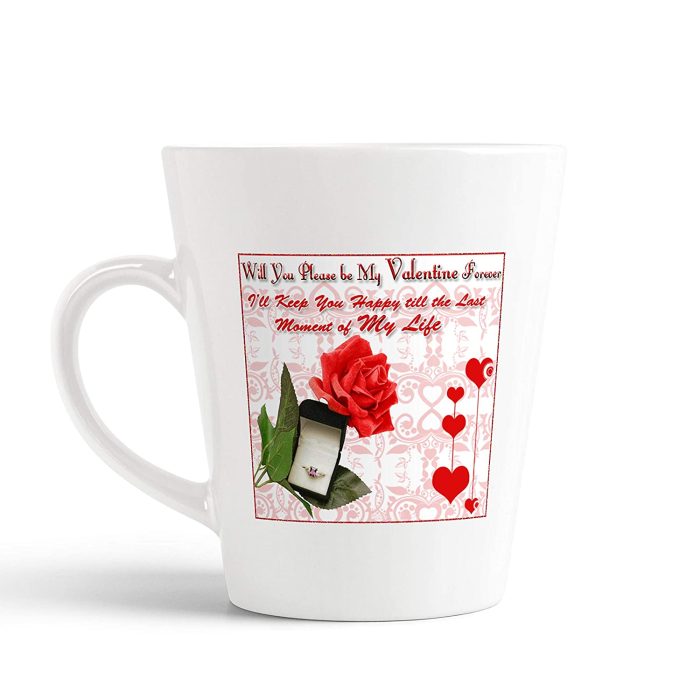Aj Prints Conical Coffee Mug- Love Quotes Printed Coffee Mug- Gifts Happy Valentine Day | Save 33% - Rajasthan Living 5