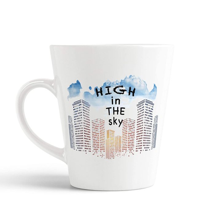 Aj Prints High in The Sky Printed Conical Coffee Mug- 12Oz Mug- New Theme Conical Coffee Mug | Save 33% - Rajasthan Living 5