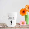 Aj Prints All I Want to do is Spend My Life Loving You and Making You Happy Printed Conical Coffee Mug-350ml-White Tea Cup | Save 33% - Rajasthan Living 11