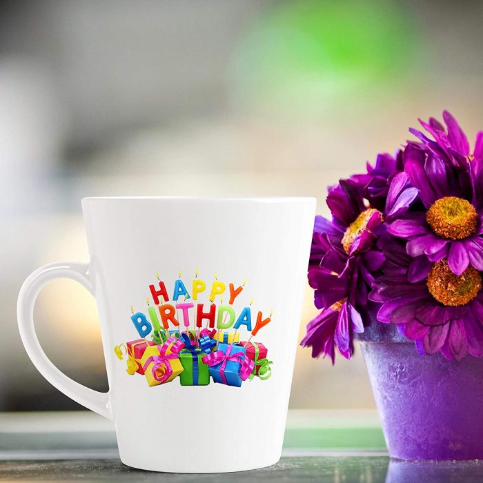 Aj Prints Happy Birthday Quotes Printed Conical Coffee Mug- Gift for Birthday | Save 33% - Rajasthan Living 7