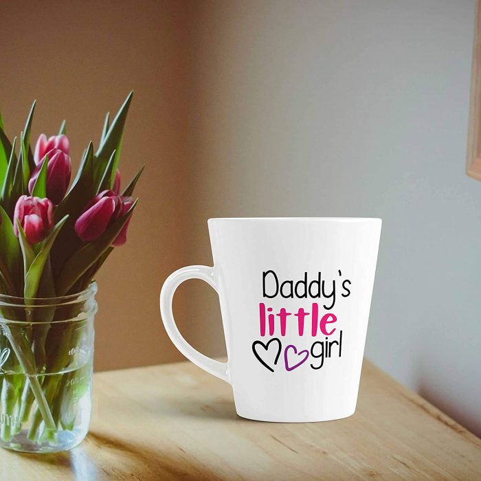 Aj Prints Daddy’s Little Girl Conical Coffee Mug- 12Oz- Funny Mug- Ideal Gift for Daddy and Daughter Mug | Save 33% - Rajasthan Living 7