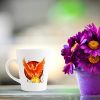 Aj Prints White Conical Coffee Mug- Fire Bird Printed Coffee Mug- White 350ml Milk Mug | Save 33% - Rajasthan Living 11