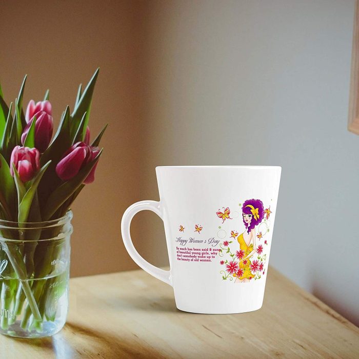Aj Prints Women’s Day Theam Printed Conical Coffee Mug- 12Oz Mug Gift for Mom, Sister | Save 33% - Rajasthan Living 6