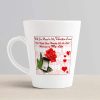 Aj Prints Conical Coffee Mug- Love Quotes Printed Coffee Mug- Gifts Happy Valentine Day | Save 33% - Rajasthan Living 10